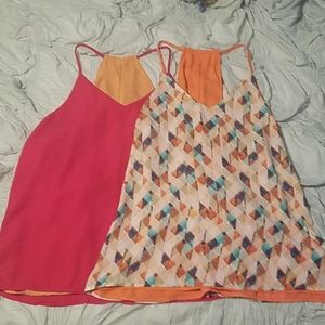 Reversible Flowy Tank Tops Set
